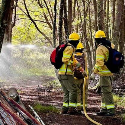 Capacitación para fortalecer la respuesta a incendios forestales