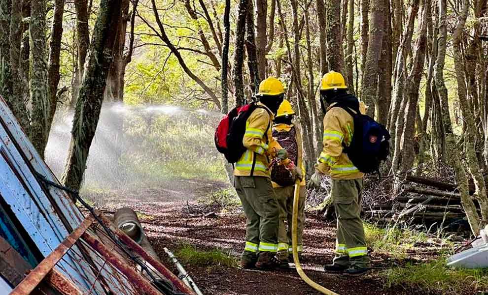 Capacitación para fortalecer la respuesta a incendios forestales