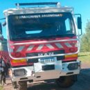 Del Valle: Bomberos adquirió una nueva unidad para incendios forestales