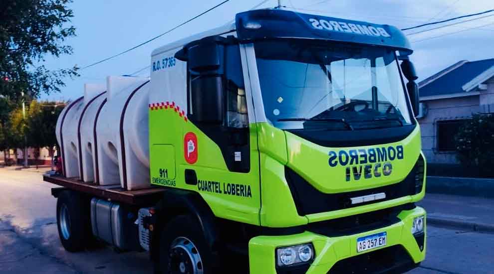 Bomberos y la comunidad unidos para equipar una unidad de 8.500 litros