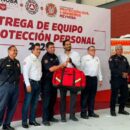 Reynosa entrega equipamiento crítico a su Cuerpo de Bomberos