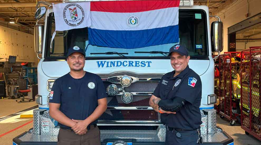 Bomberos de Presidente Franco recibirán importante donativo desde EE. UU.