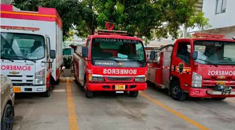 Emergencia en Riohacha: Bomberos suspenden servicios por falta de recursos