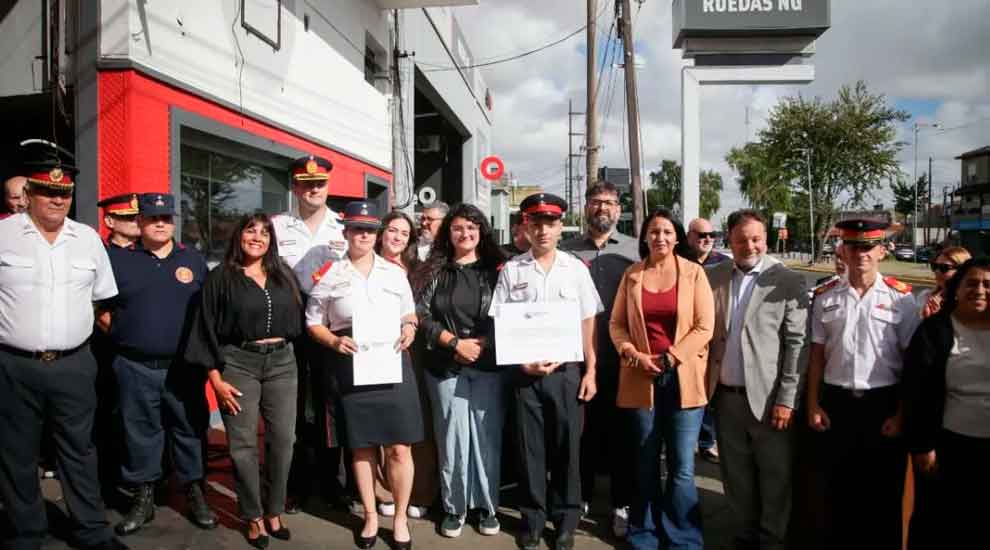 Los Bomberos Voluntarios celebraron su 112º aniversario