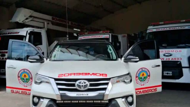 Gualeguay: Bomberos incorporan una unidad de alta gama para logística y capacitación