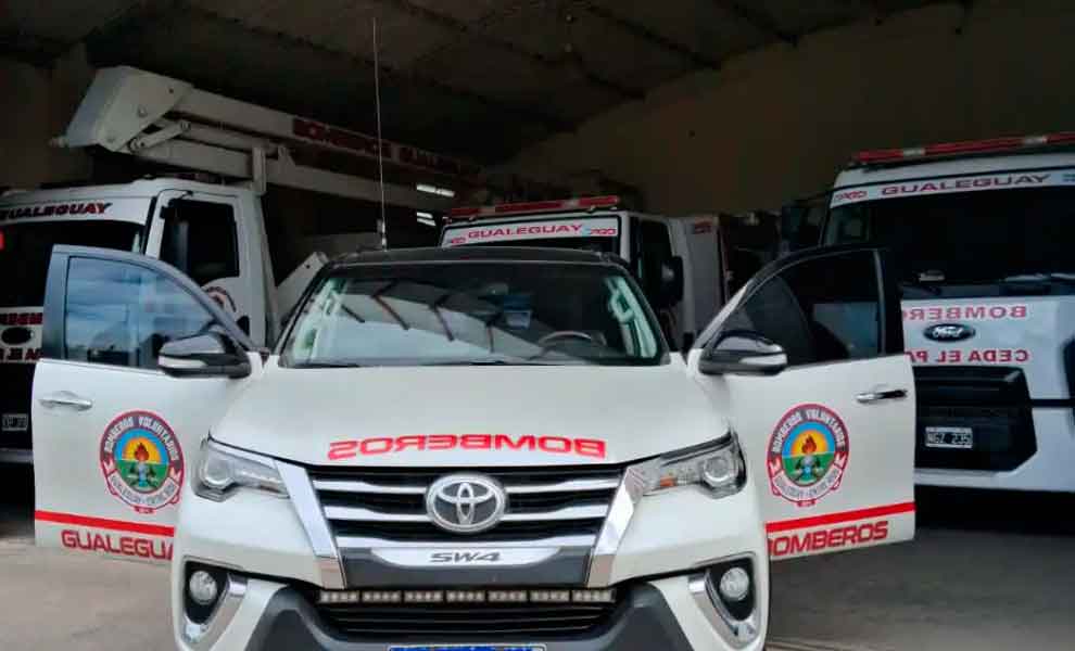 Gualeguay: Bomberos incorporan una unidad de alta gama para logística y capacitación