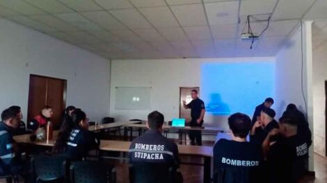 25 de Mayo fue sede de una capacitación regional para bomberos