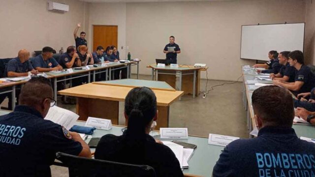 Fuerzas porteñas y federales se instruyeron en Sistema de Comando de Incidentes