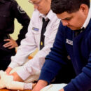 Bomberos capacitaron en RCP a fuerzas policiales y del 911