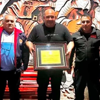 El Consejo Nacional visitó a los Bomberos de Berisso por su aniversario