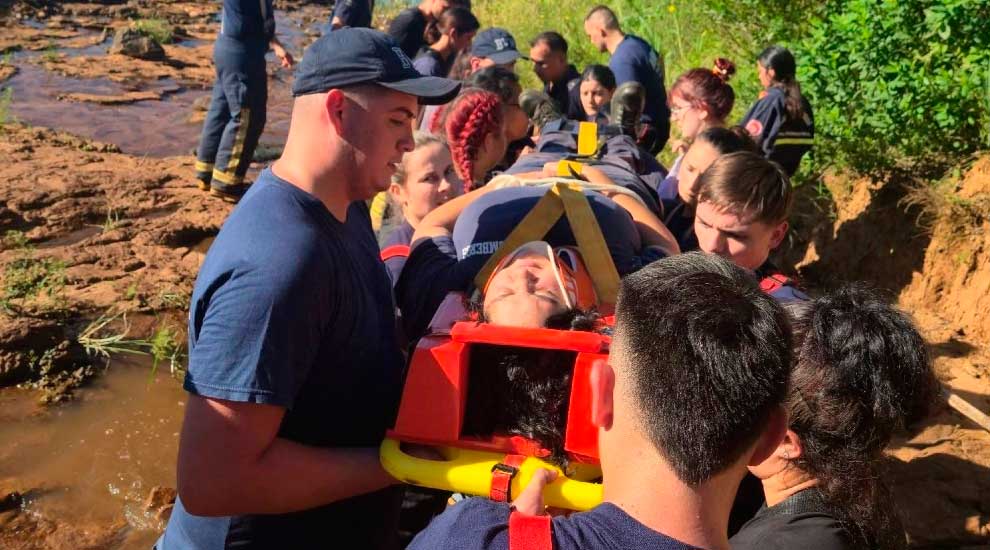 Misiones: Exitoso campamento provincial de socorrismo en Puerto Rico