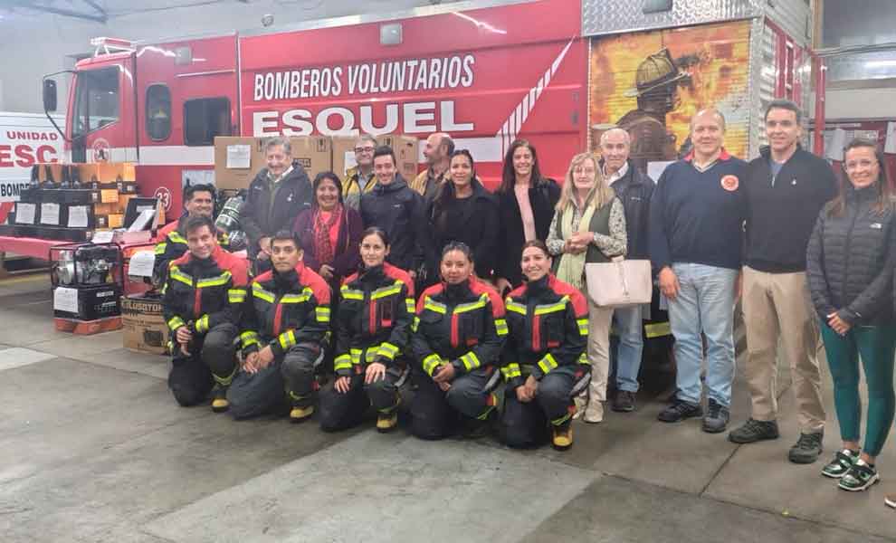 Bomberos Voluntarios de Esquel incorporan tecnología de última generación