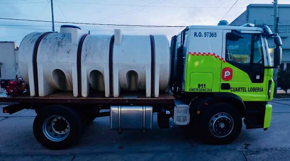 Bomberos y la comunidad unidos para equipar una unidad de 8.500 litros