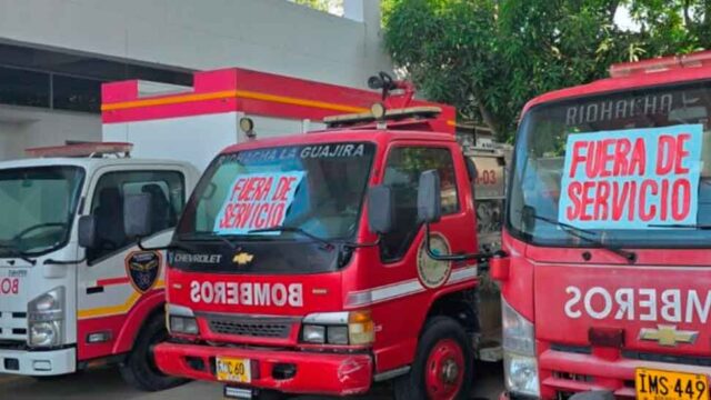 Emergencia en Riohacha: Bomberos suspenden servicios por falta de recursos