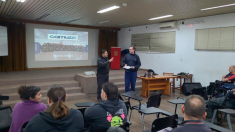 Bomberos y Camuzzi realizaron una jornada de capacitación