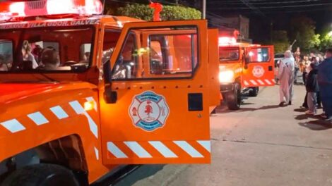 Bomberos celebraron su 54° aniversario con nuevo equipamiento