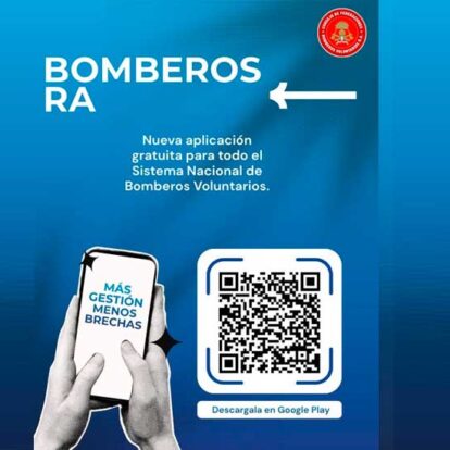 Lanzan la App oficial para los Bomberos Voluntarios de todo el país