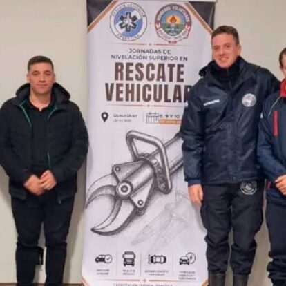 Bomberos de la región se capacitaron en nuevas tecnologías de propulsión