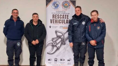 Bomberos de la región se capacitaron en nuevas tecnologías de propulsión