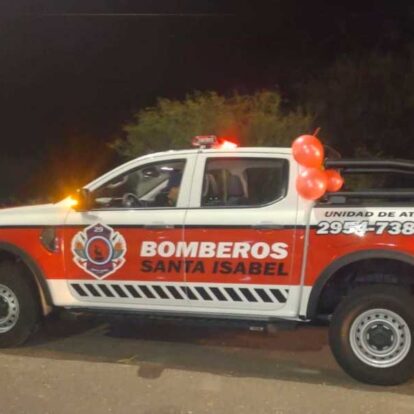 Santa Isabel: Presentaron una nueva unidad de ataque rápido 0km