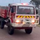 Bomberos celebraron su 33° aniversario con la llegada de una nueva unidad forestal