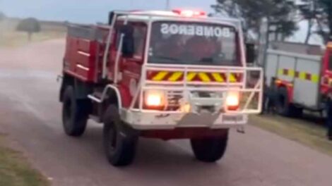 Bomberos celebraron su 33° aniversario con la llegada de una nueva unidad forestal