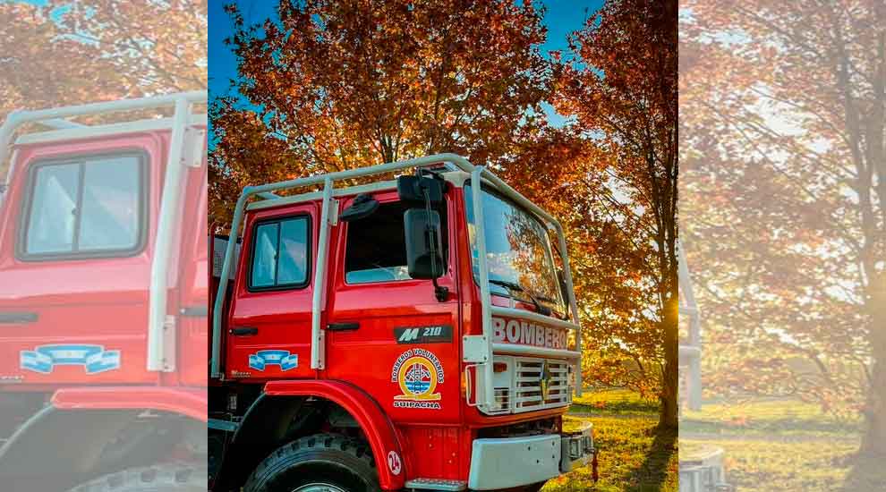 Suipacha: Bomberos incorporaron una nueva unidad forestal
