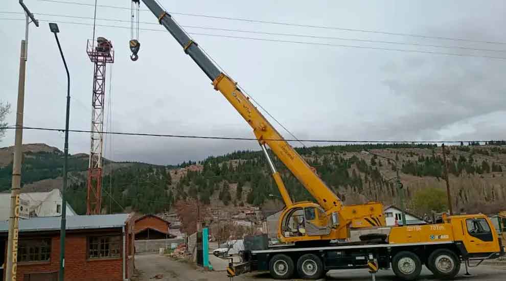 Esquel: Bomberos renovaron la sirena del cuartel central 