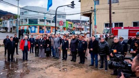 Bomberos Voluntarios de Ushuaia celebraron su 80° aniversario