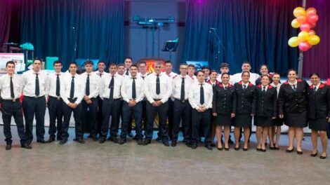 Bomberos Voluntarios celebraron sus 80 años con una cena multitudinaria