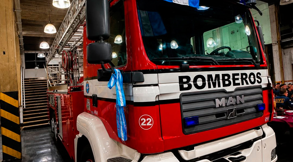 Bomberos de Lanús suman equipamiento clave para emergencias en altura