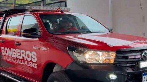Bomberos de Villa Allende sumaron una nueva unidad de intervención rápida