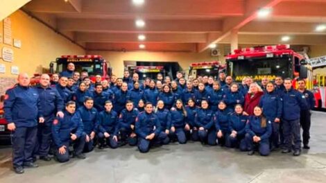 FSE Equipamientos proveyó indumentaria a los Bomberos de Avellaneda