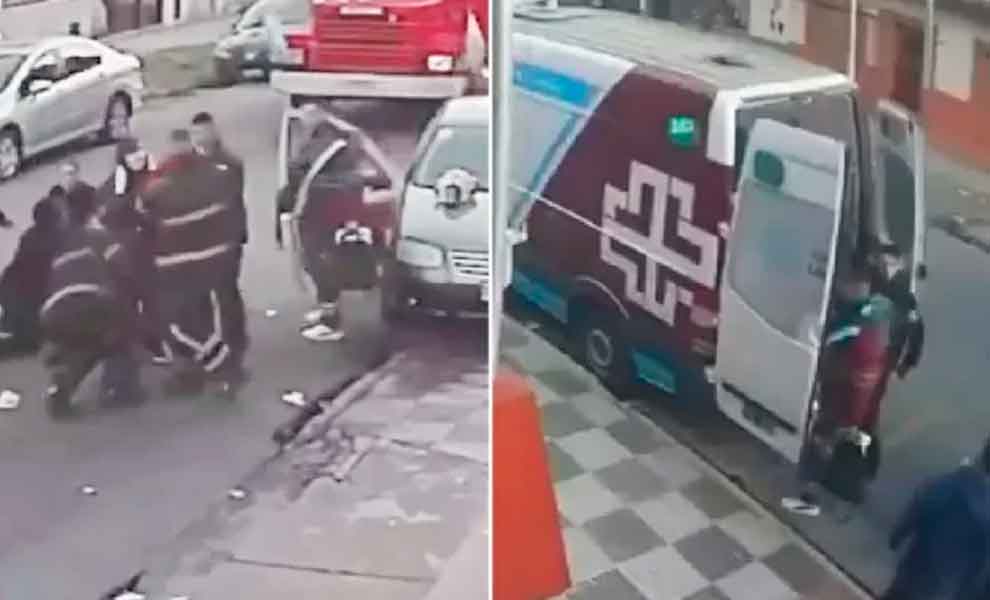 Bomberos de Lanús salvan la vida de un niño mediante maniobras de RCP