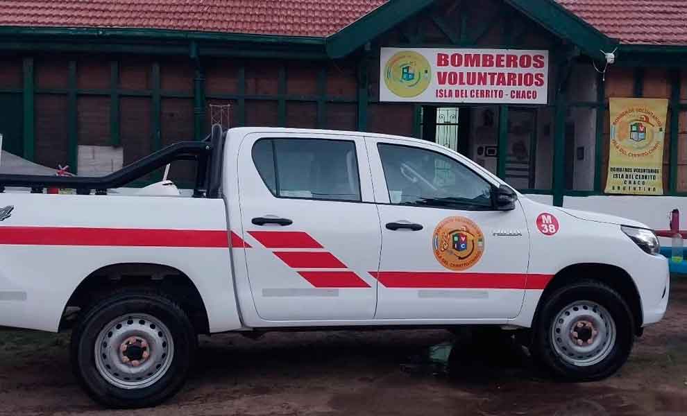 Bomberos Voluntarios de Isla del Cerrito incorporan dos unidades