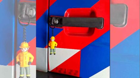 Bomberos Voluntarios de Punta Alta lanzan llaveros solidarios a la venta