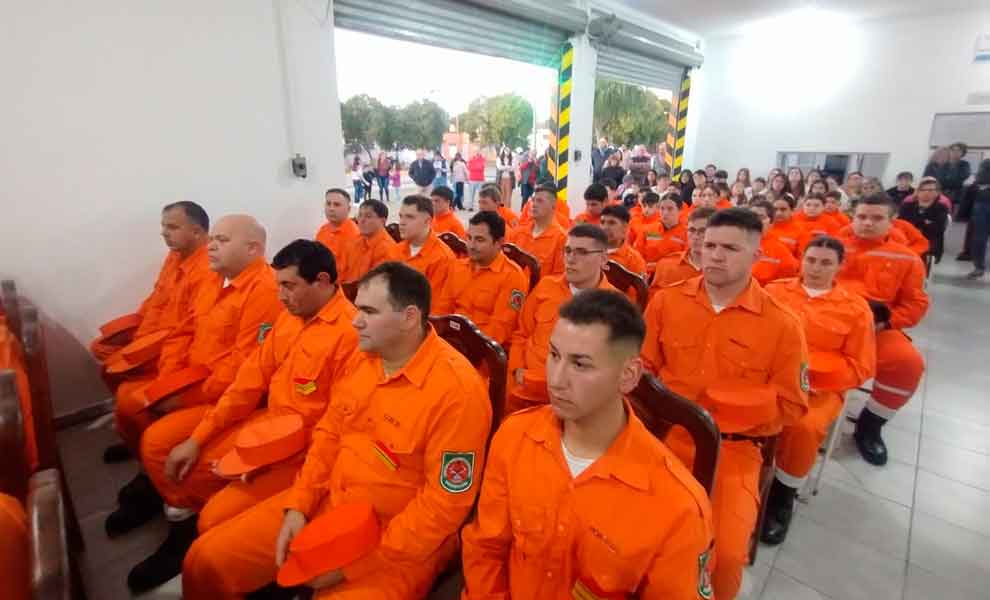 Los Bomberos Voluntarios de Brinkmann conmemoraron su 45° aniversario