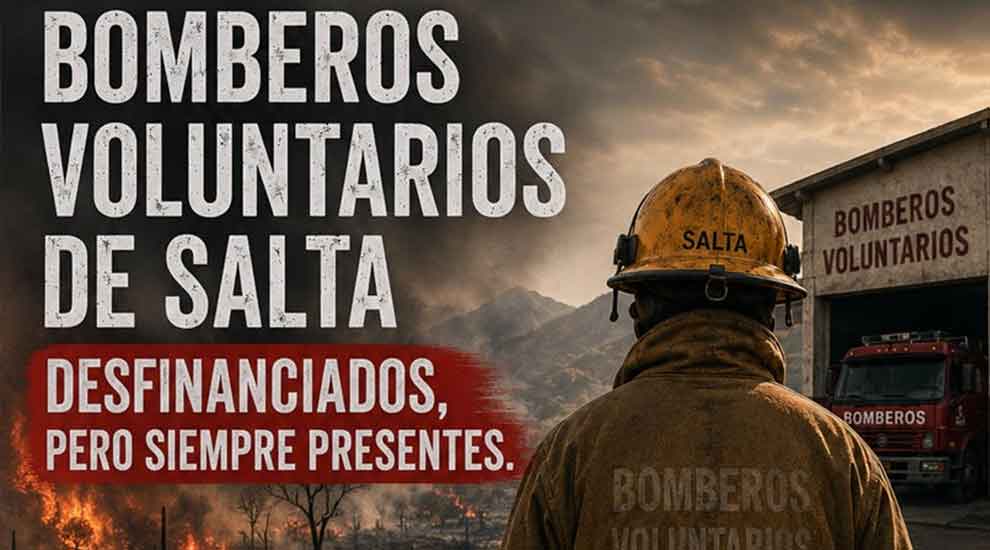 Salta: El desfinanciamiento estatal paraliza a los bomberos voluntarios