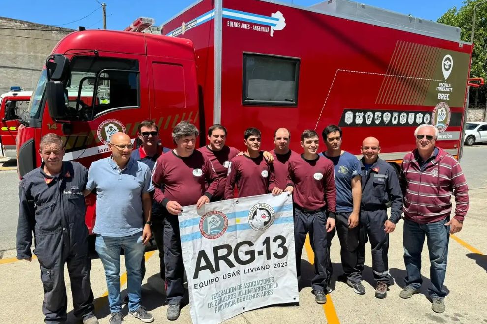 Bomberos Voluntarios de la Provincia de Buenos Aires se movilizan a Venezuela