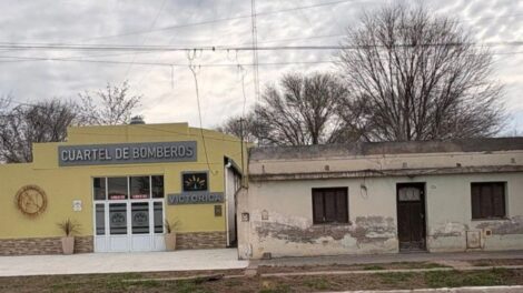Bomberos Voluntarios de Victorica concretan importantes obras