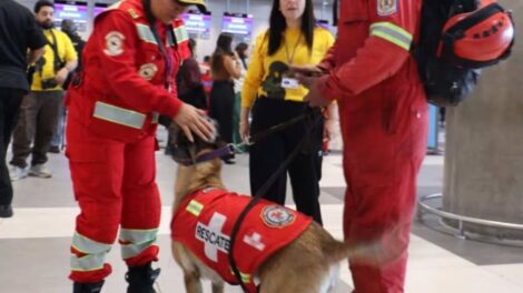 Llega a Venezuela un contingente de 44 bomberos de Perú para sumarse a los rescates