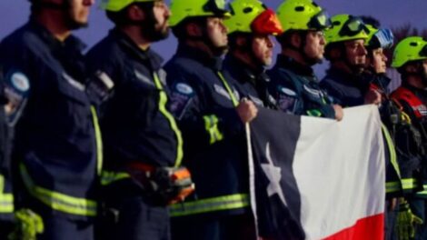 El KC-135 arribó a Maracay con 30 especialistas USAR y seis toneladas de equipamiento técnico