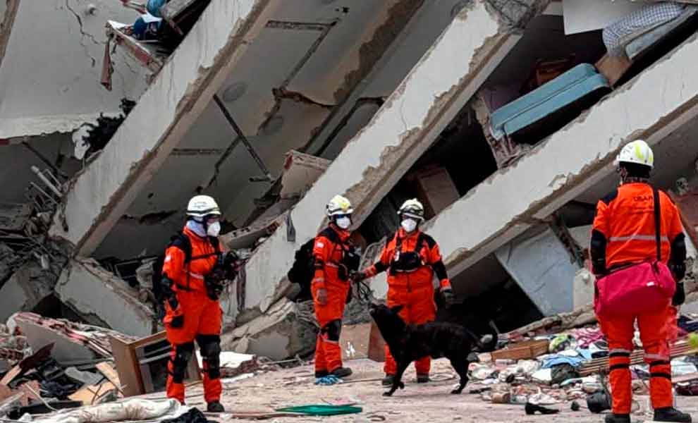 Las brigadas USAR argentinas operan a plena capacidad en La Guaira y Caraballeda