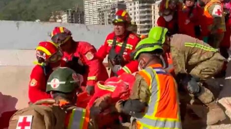 El grupo USAR Perú detalló el rescate extremo de la sobreviviente del terremoto en Venezuela
