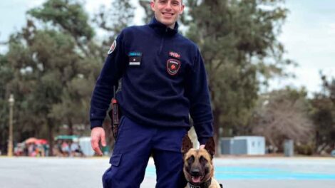 Histórico logro del K9 de Bomberos de la Ciudad