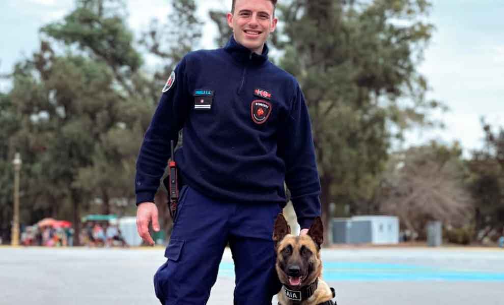 Histórico logro del K9 de Bomberos de la Ciudad