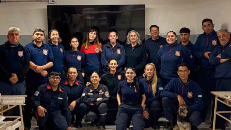 Bomberos Voluntarios de Cutral Co se capacitaron en herramientas pedagógicas