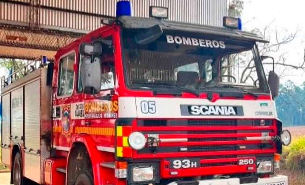 Bomberos Voluntarios de 9 de Julio presentaron su nuevo Móvil 05