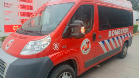 Bomberos Voluntarios de Orán incorporaron una nueva unidad de traslado