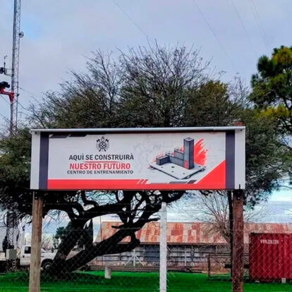 Bomberos Voluntarios de Rojas avanzan en la construcción de su nuevo Centro de Entrenamiento